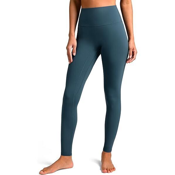 Dreamlux No Front Seam Leggings For Women 25" Inseam, High Waisted Buttery Soft